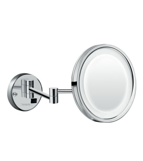 https://raleo.de:443/files/img/11eeea41b006e60092906bba4399b90c/size_m/Hansgrohe-HG-Rasierspiegel-Logis-Universal-chrom-mit-LED-Licht-73570000 gallery number 1